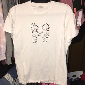 Angel and devil John galt tee